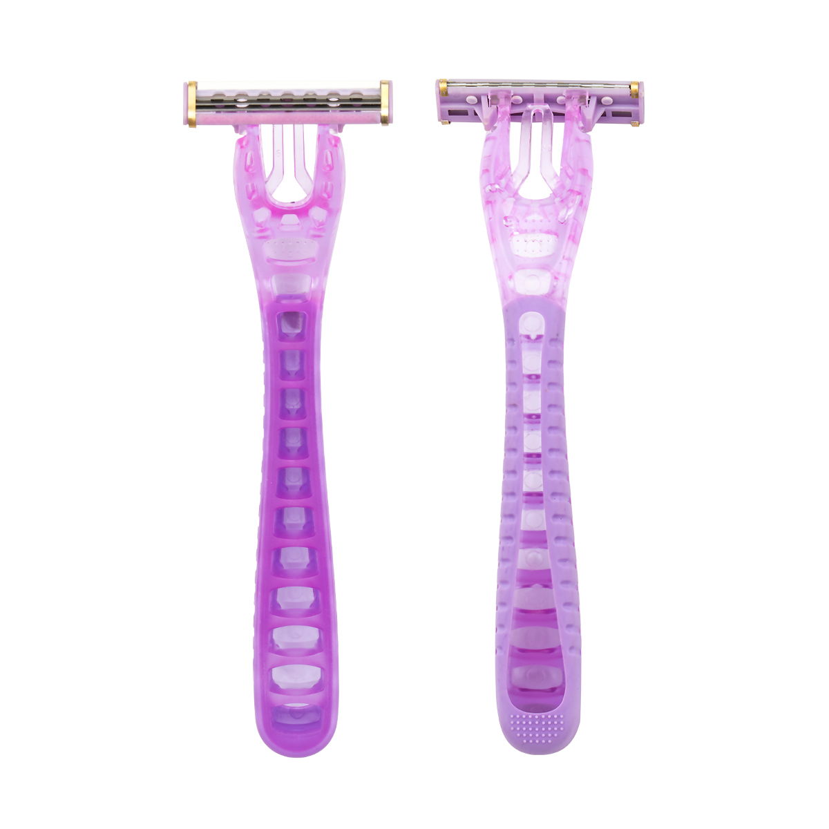 CX-T42-K Gold Edge Triple Blade Women System Razor 교체 가능한 면도 헤드
